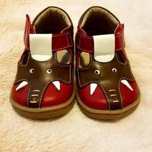 NWB Livie and Luca Size 5 Red Elephant Shoe
